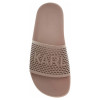 náhled Karl Lagerfeld dámské pantofle KL80915 0T8 Stone Lthr