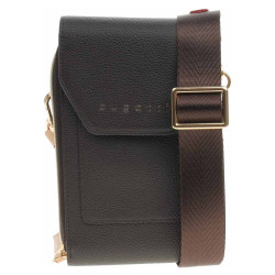Bugatti dámská kabelka na mobil 49663602 dark brown