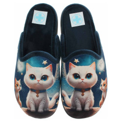 Dámské domácí pantofle Medi Line 1523-025 marino