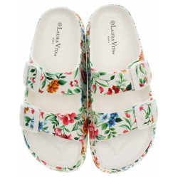 Dámské plážové pantofle Laura Vita NUON 17 vert