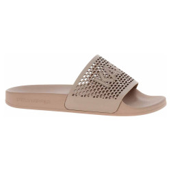 Karl Lagerfeld dámské pantofle KL80915 0T8 Stone Lthr