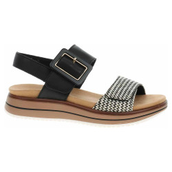 Dámské sandály Remonte D1J53-02 schwarz kombi