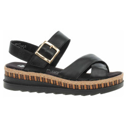 Dámské sandály Rieker V7951-00 schwarz
