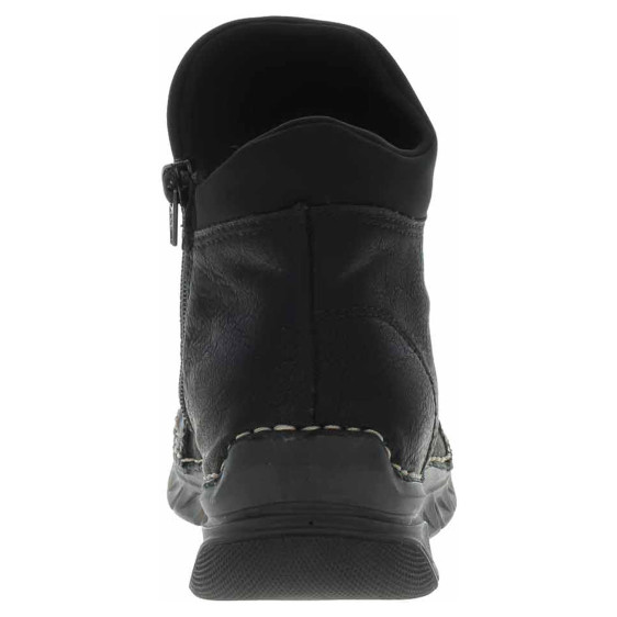 detail Dámská kotníková obuv Rieker 55069-00 schwarz