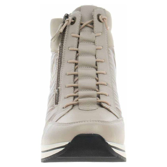 detail Dámská kotníková obuv Remonte D0T72-60 beige kombi