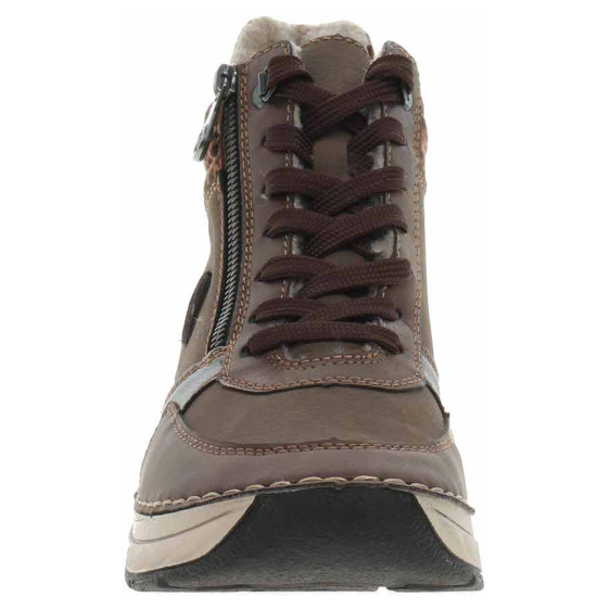 detail Dámská kotníková obuv Rieker 44565-25 braun