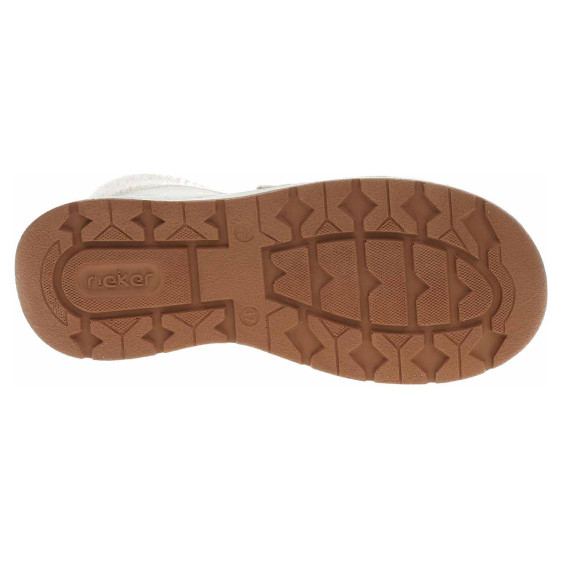 detail Dámská kotníková obuv Rieker 44555-60 beige