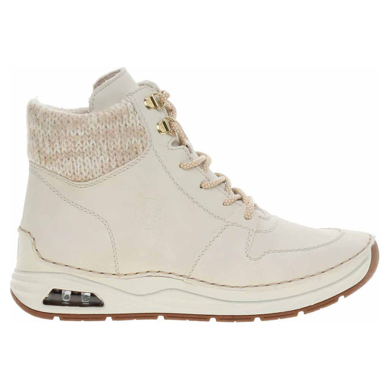 detail Dámská kotníková obuv Rieker 44555-60 beige
