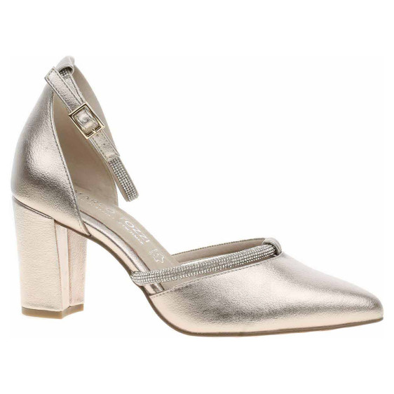 detail Dámská společenská obuv Marco Tozzi 2-82404-42 platinum