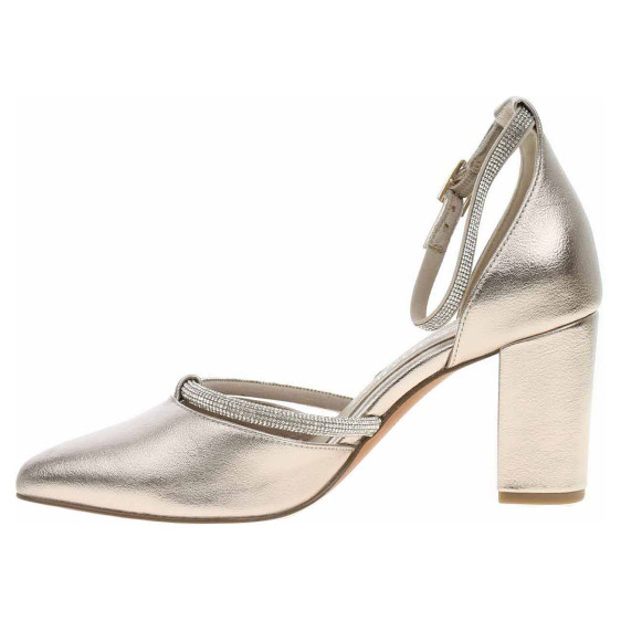 detail Dámská společenská obuv Marco Tozzi 2-82404-42 platinum