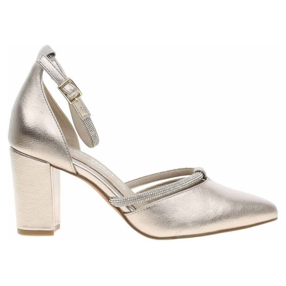 detail Dámská společenská obuv Marco Tozzi 2-82404-42 platinum