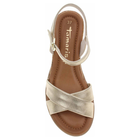 detail Dámské sandály Tamaris 1-28106-42 light gold