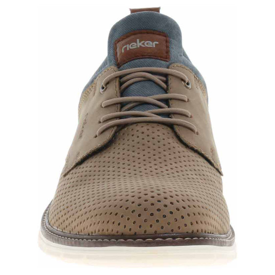detail Pánské polobotky Rieker 14450-64 beige