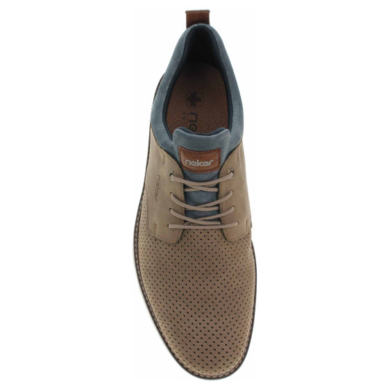 detail Pánské polobotky Rieker 14450-64 beige