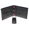 náhled Tommy Hilfiger pánská peněženka a přívěšek AM0AM07931 BDS black