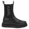 náhled Karl Lagerfeld dámské polokozačky KL42360 Black Lthr-Mono