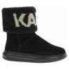 náhled Karl Lagerfeld dámské polokozačky KL44552 Black Suede
