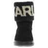 náhled Karl Lagerfeld dámské polokozačky KL44552 Black Suede