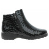 náhled Dámské polokozačky Caprice 9-25305-41 black croco