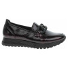 náhled Dámské mokasiny Rieker 49051-35 bordo-black