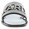 náhled Dámské pantofle Karl Lagerfeld KL80005S V0S black rubber w-silver