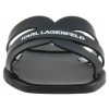 náhled Dámské pantofle Karl Lagerfeld KL80025 V00 black rubber