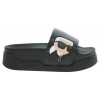 náhled Karl Lagerfeld dámské plážové pantofle KL88808N V00 black rubber