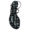 náhled Karl Lagerfeld dámské plážové KL80002G V01 black rubber w-white