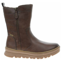 Dámské polokozačky Jana 8-26470-29 cognac