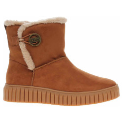 Dámské polokozačky s.Oliver 5-26418-41 cognac