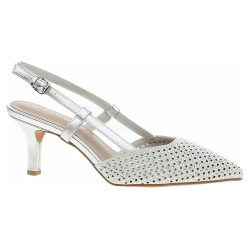 Dámská společenská obuv Marco Tozzi 2-29667-46 silver