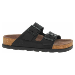 Dámské pantofle Rieker V3190-01 schwarz