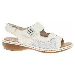 Dámské sandály Rieker 65989-82 weiss