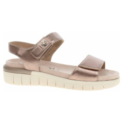 Caprice dámské sandály 9-28701-42 taupe metallic