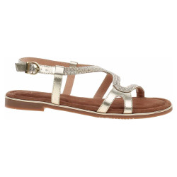 Dámské sandály Marco Tozzi 2-28143-42 gold comb