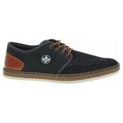 Rieker pánské polobotky B5249-14 blau kombi