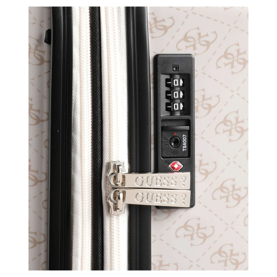 detail Guess cestovní kufr TWH83899880 DOV