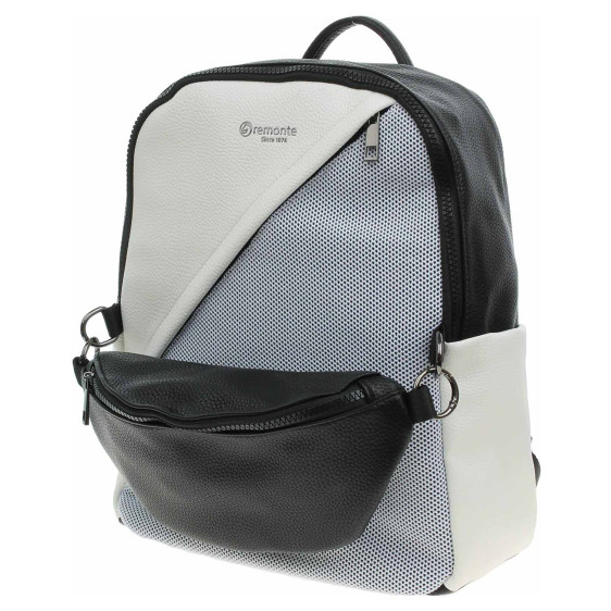detail Remonte dámský batůžek s ledvinkou Q0533-01 schwarz kombi