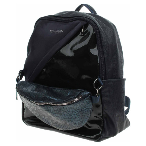 detail Remonte dámský batoh s ledvinkou Q0533-14 blau