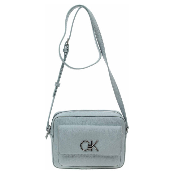 detail Calvin Klein dámská kabelka K60K609397 DYI Pearl Blue