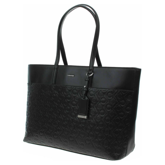 detail Calvin Klein dámská kabelka K60K610924 Ck Black