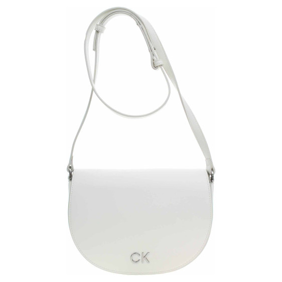 detail Calvin Klein dámská kabelka K60K611679 YAF Bright White