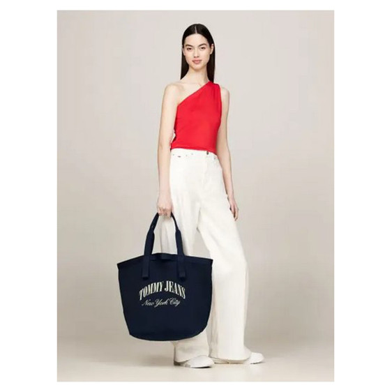 detail Tommy Hilfiger dámská taška AW0AW15953 C1G Dark Night Navy