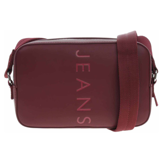 detail Tommy Hilfiger dámská kabelka AW0AW16511 VLP Deep Rouge