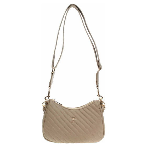 detail Tommy Hilfiger dámská kabelka AW0AW17016 AEG Beige