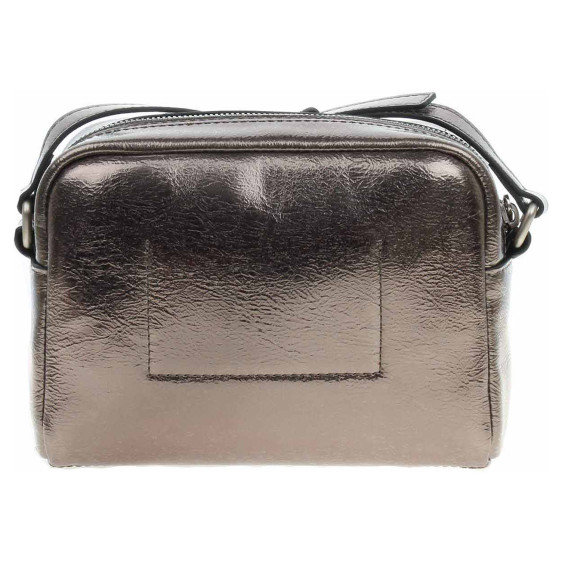 detail Calvin Klein dámská kabelka K60K612731 ADA Gunmetal