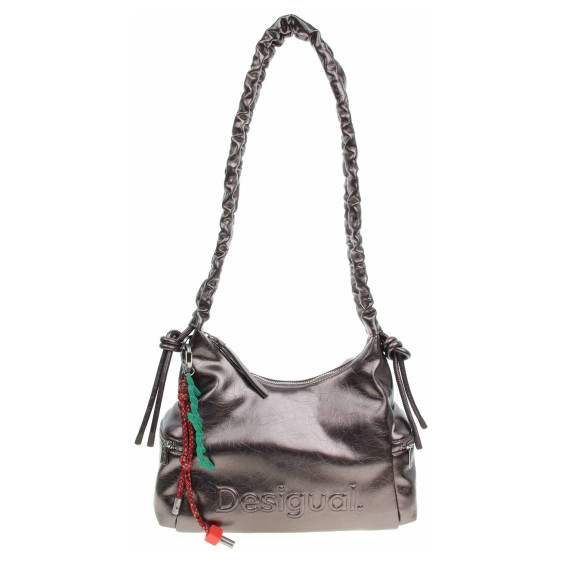 detail Desigual dámská kabelka 25WAXPAS 9225 dark silver
