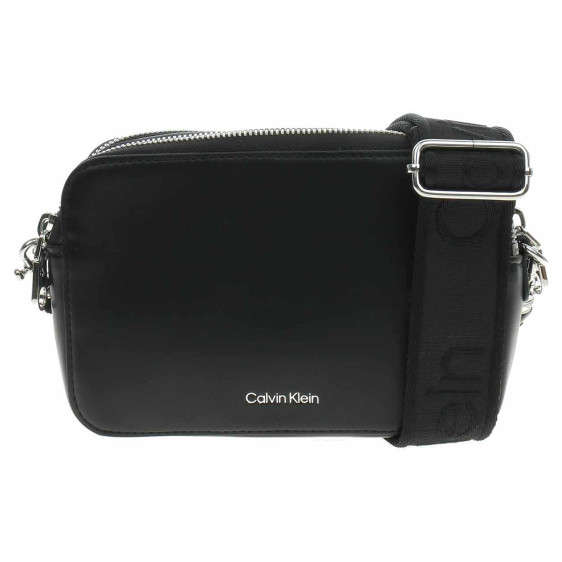 detail Calvin Klein dámská kabelka LV04F3165G 2QP black-shiny nickel