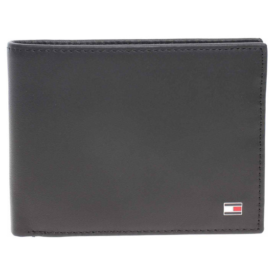 detail Tommy Hilfiger pánská peněženka a přívěšek AM0AM07931 BDS black