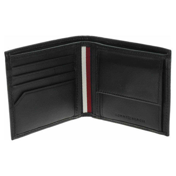 detail Tommy Hilfiger pánská peněženka AM0AM12762 BDS Black